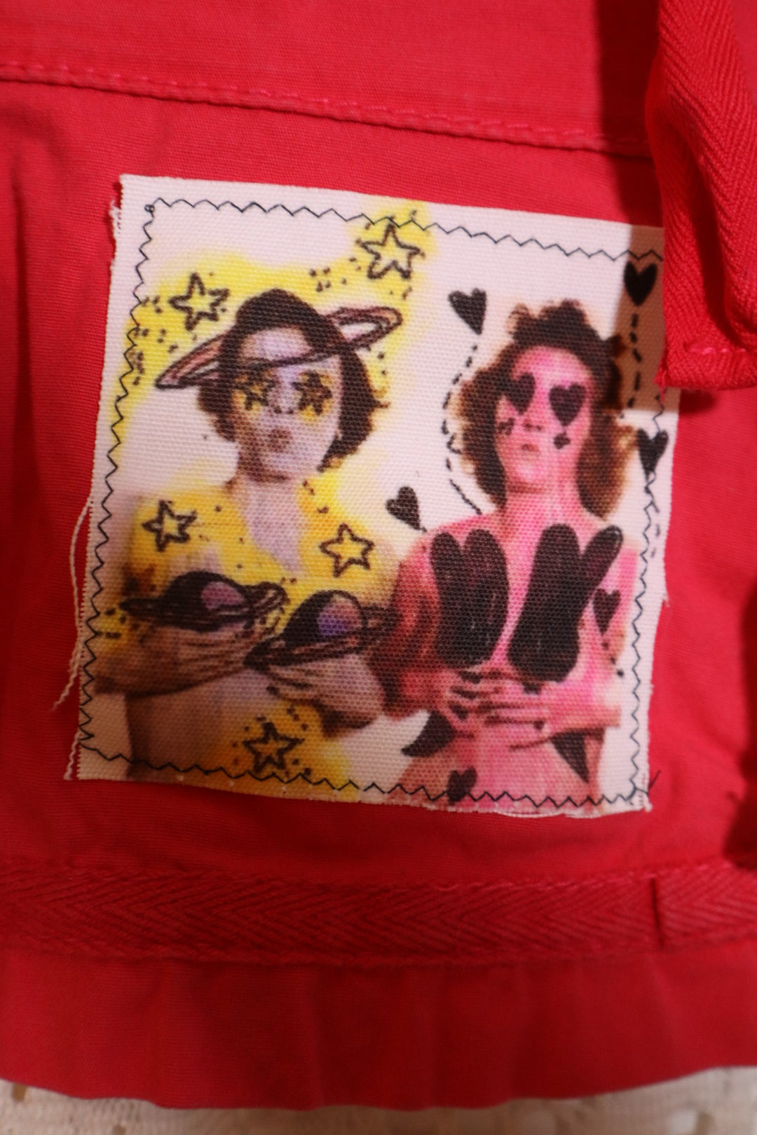 Hardcore hot pink mini skirt