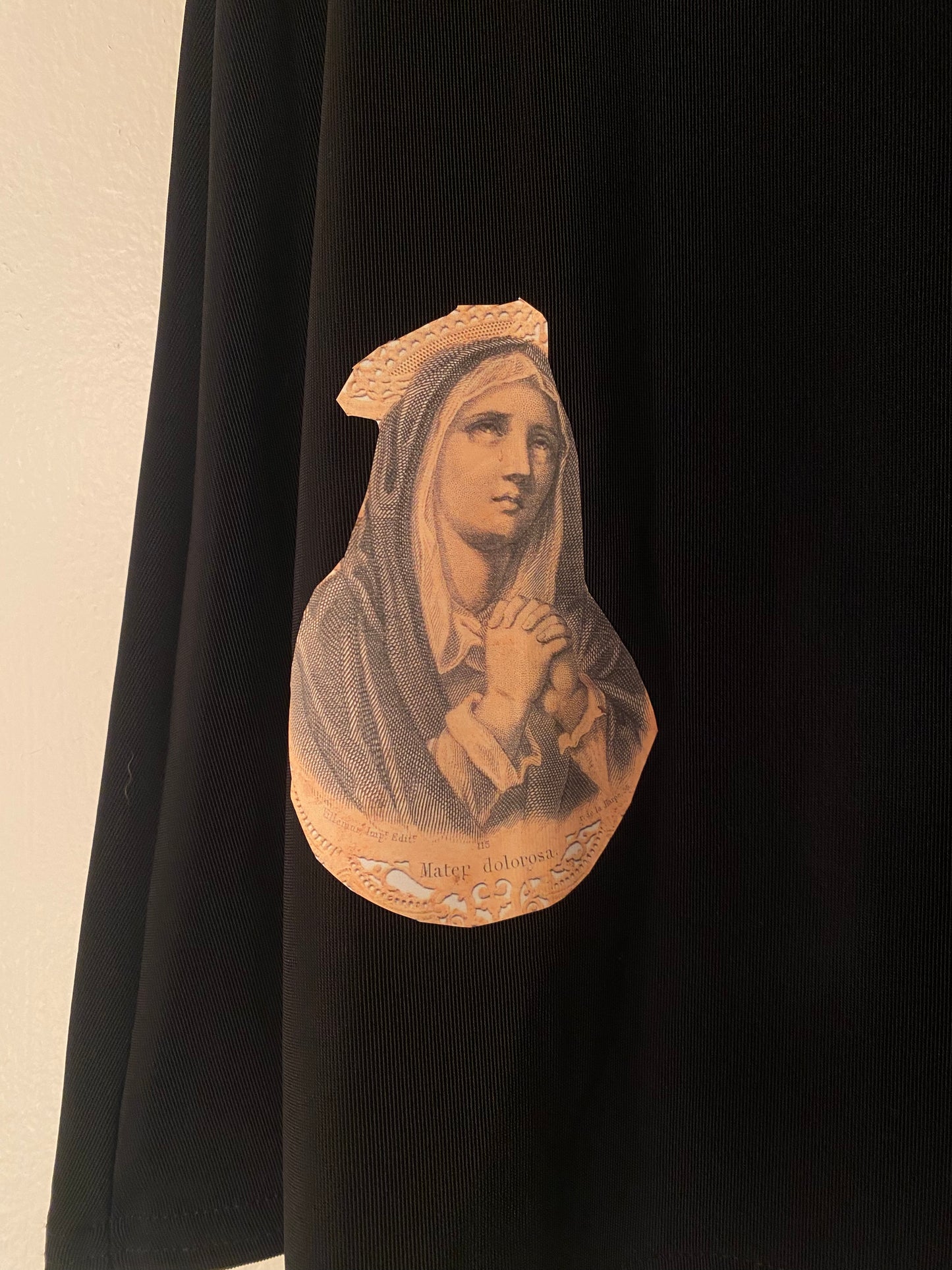 Mother Mary button skirt