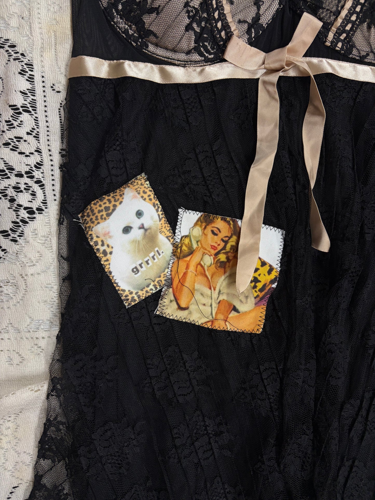 Grrrrrl bustier top