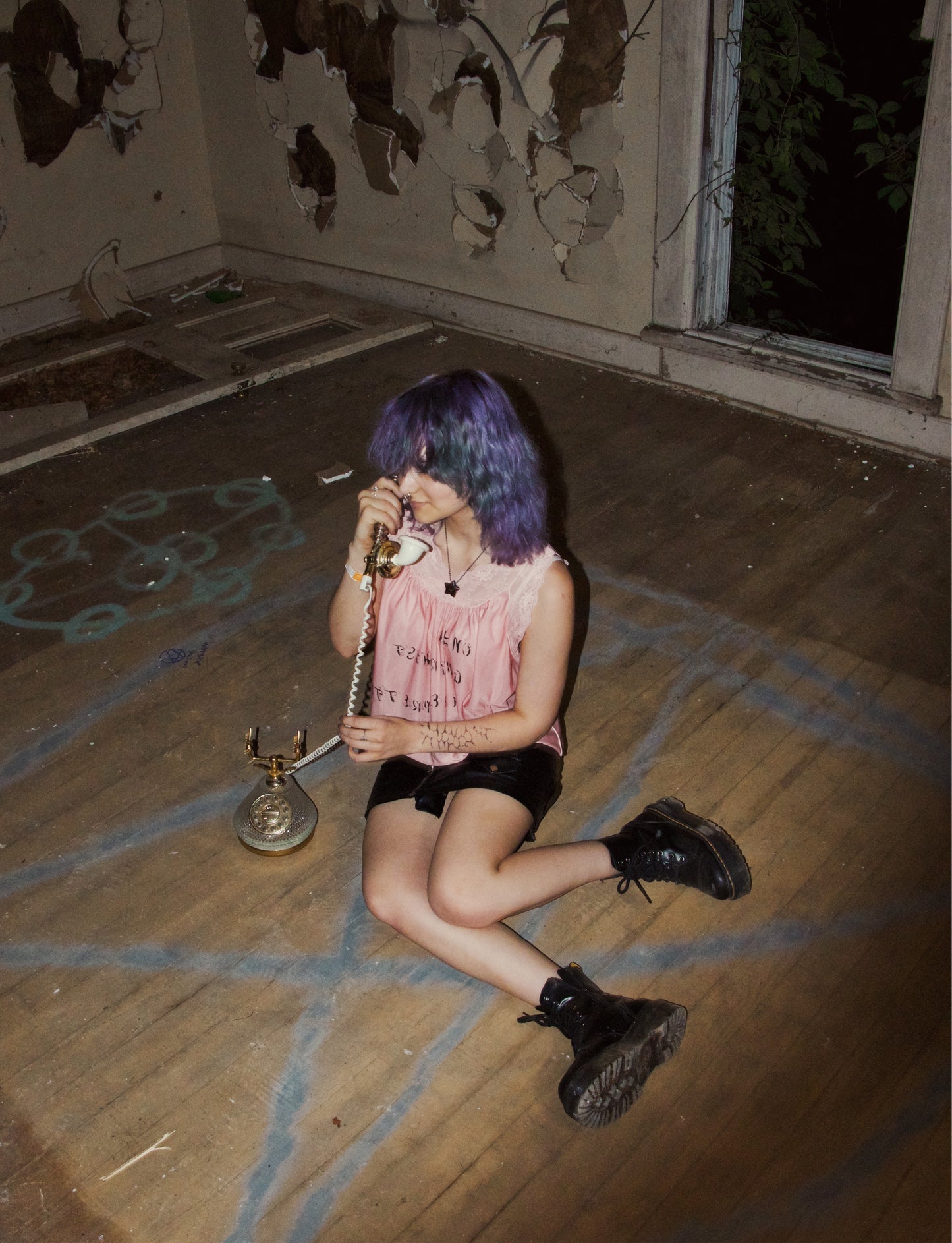 Only anarchists are pretty silk top