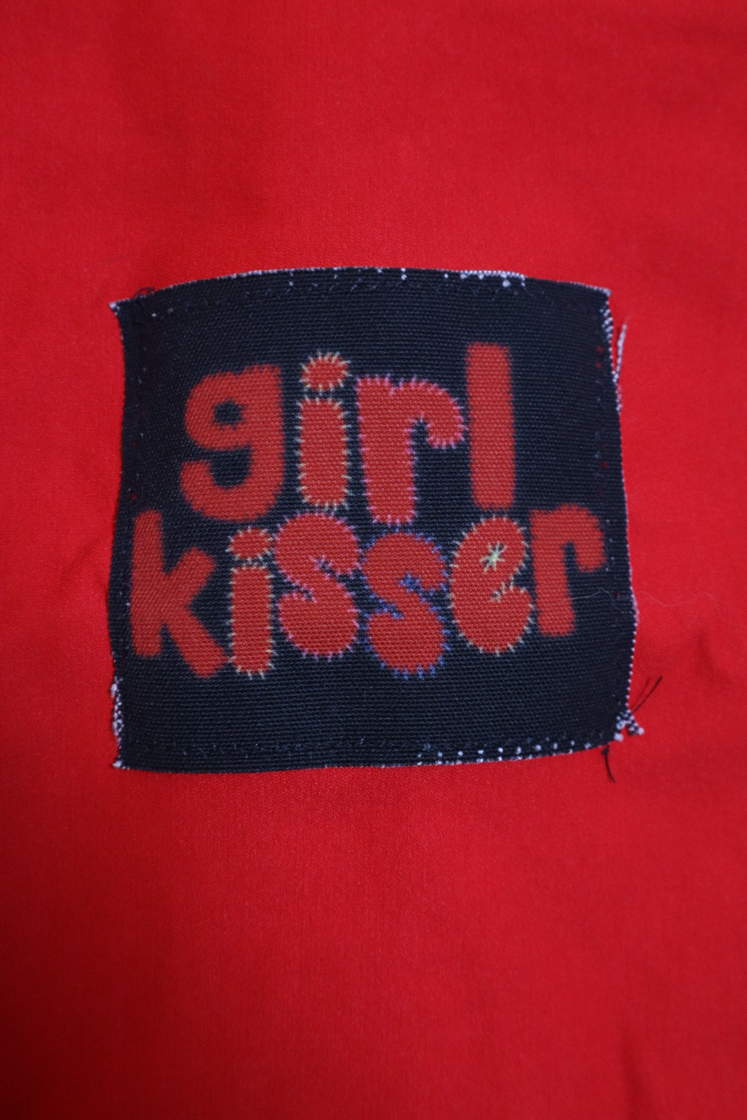 Red mini skort