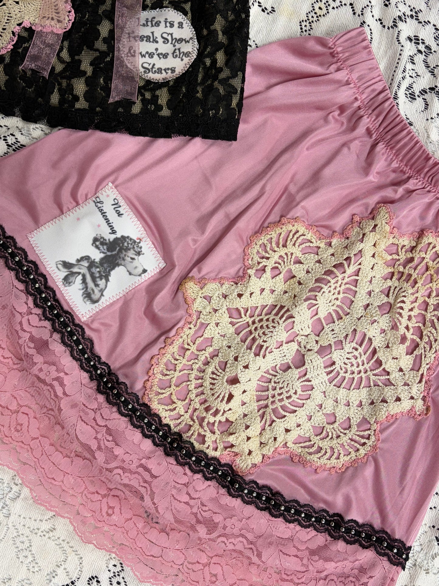 Blushing Doll Slip Skirt