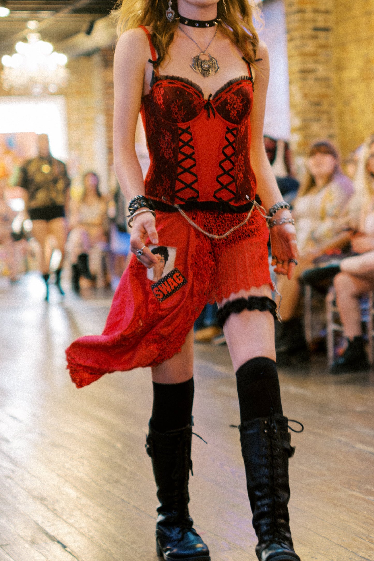 Venom kiss corset dress