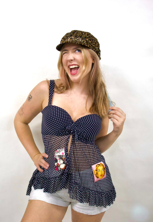 Polka Dottie tank