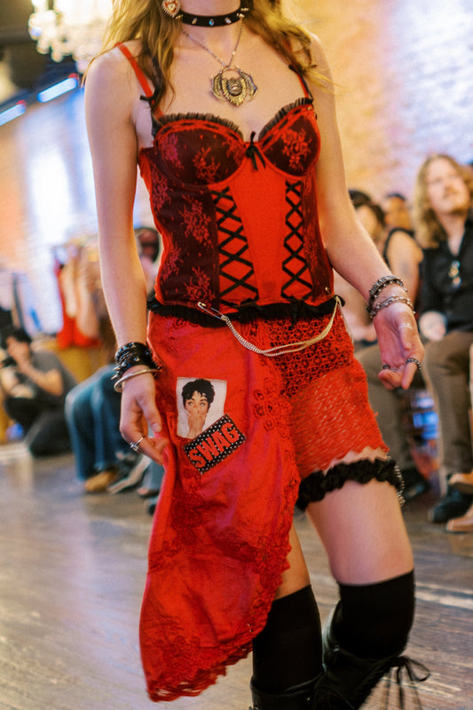 Venom kiss corset dress