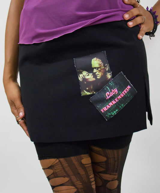 Lady Frankenstein mini skirt
