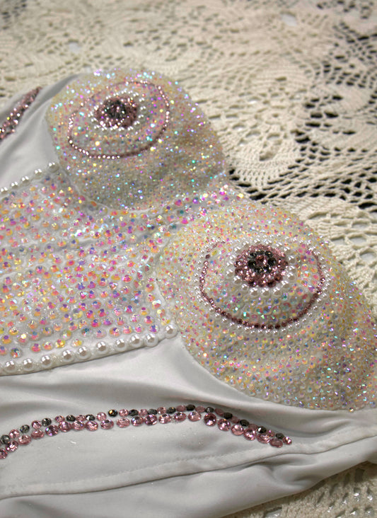 Crystal bodice corset