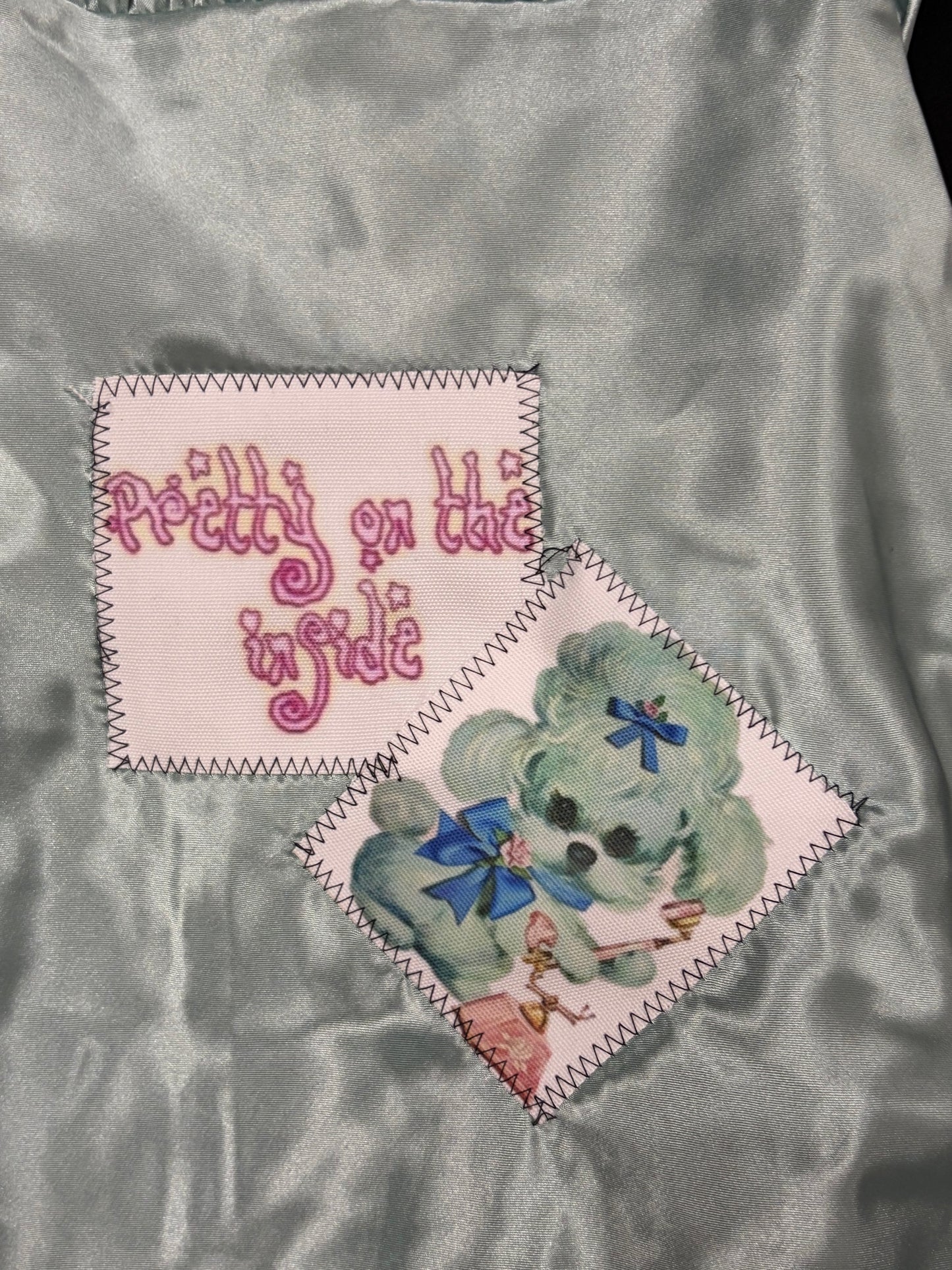 Pretty on the inside silk tank