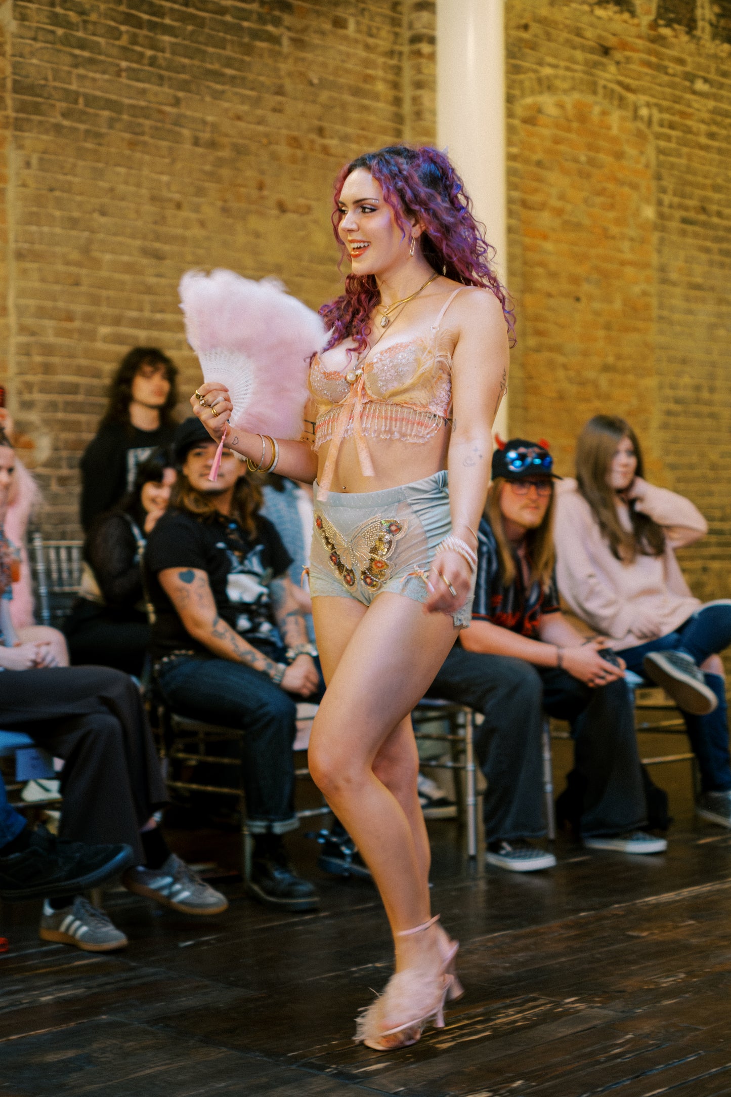 Butterfly effect bra top