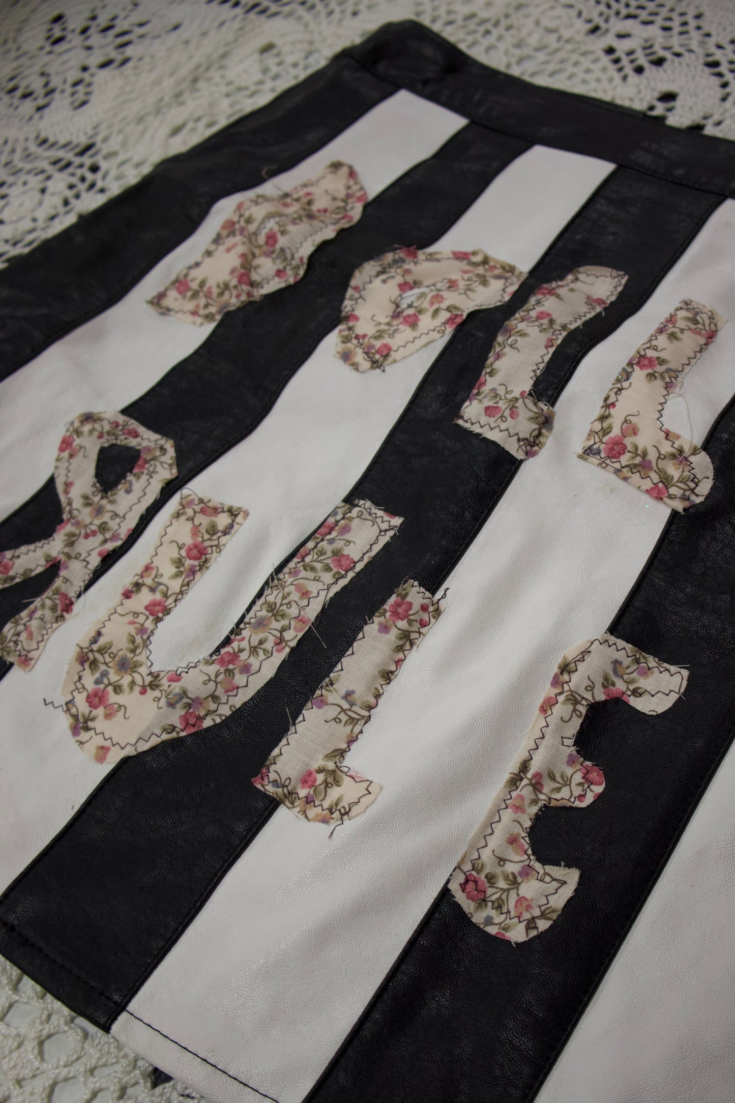 Dolls Rule patchwork skirt
